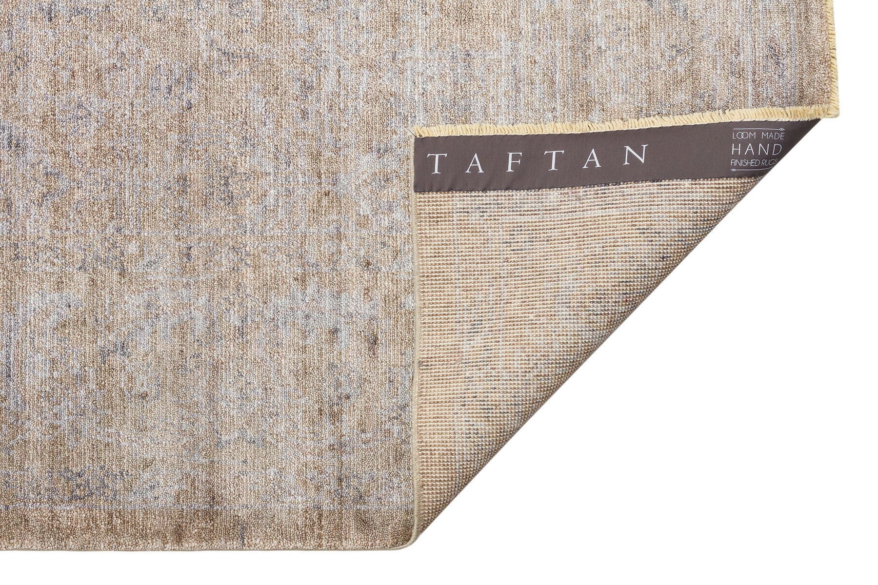 Ventura Bej Eskitme Overdyed Tarzı Özel Hav Vermeyen ve El Emeği ile Özel Tezgahlarda Üretilen Uşak Halısı Eko