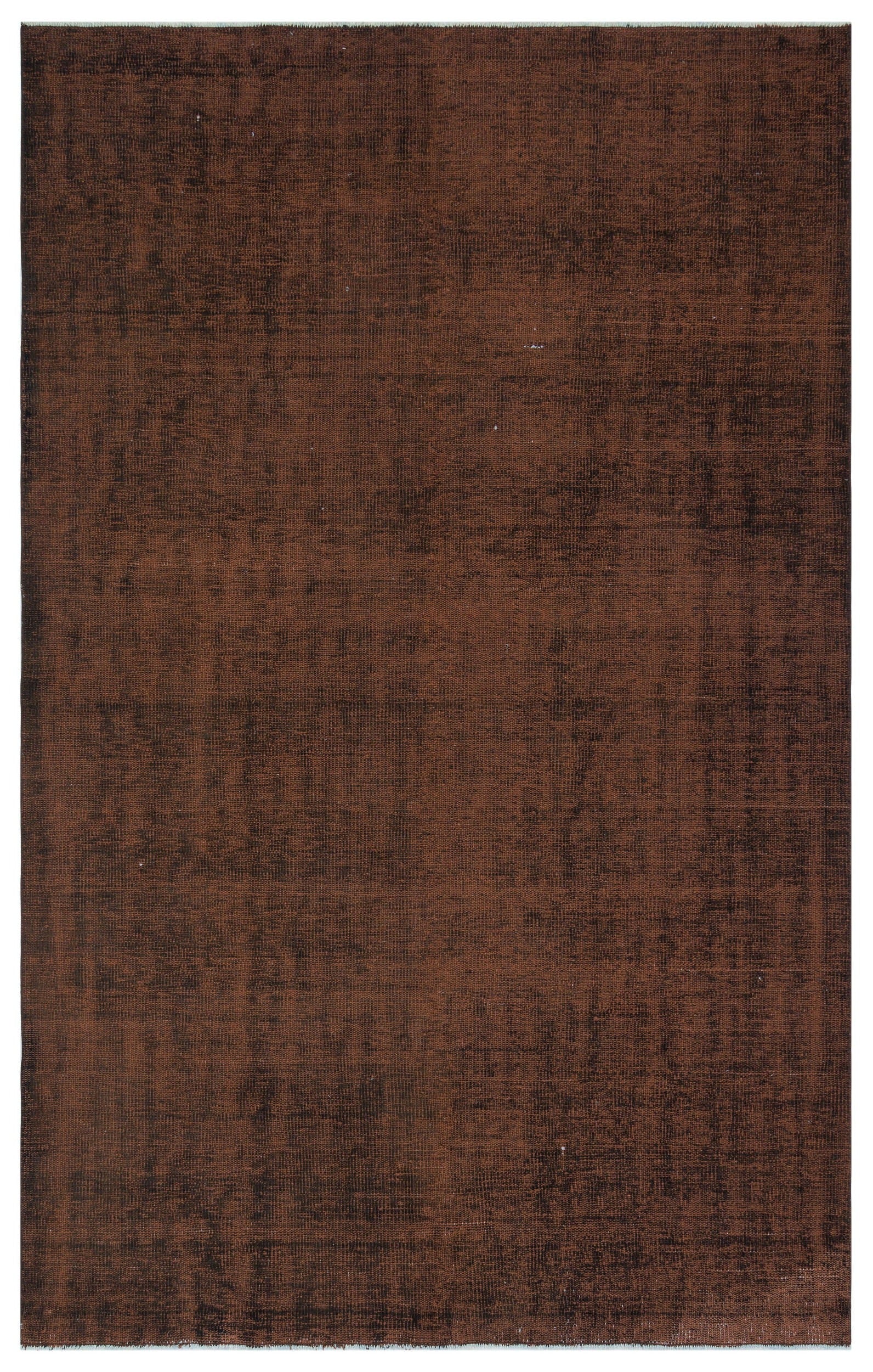 Atina Kahverengi Eskitme Yün El Dokuma Halısı 170 x 267 Apex Unique