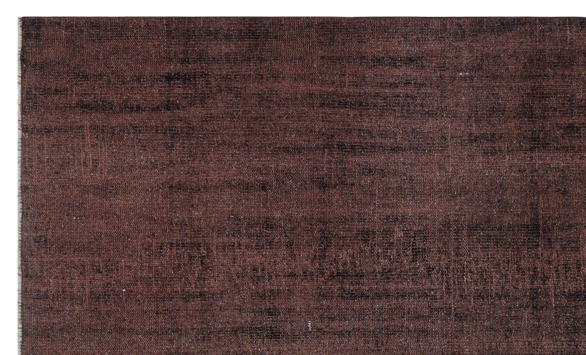 Atina Kahverengi Eskitme Yün El Dokuma Halısı 181 x 304 Apex Unique