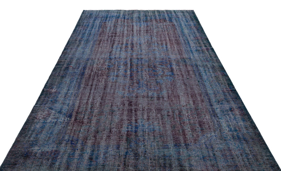 Mavi Anadolu Eskitme Yün Halı 175x289 - Özel Seri