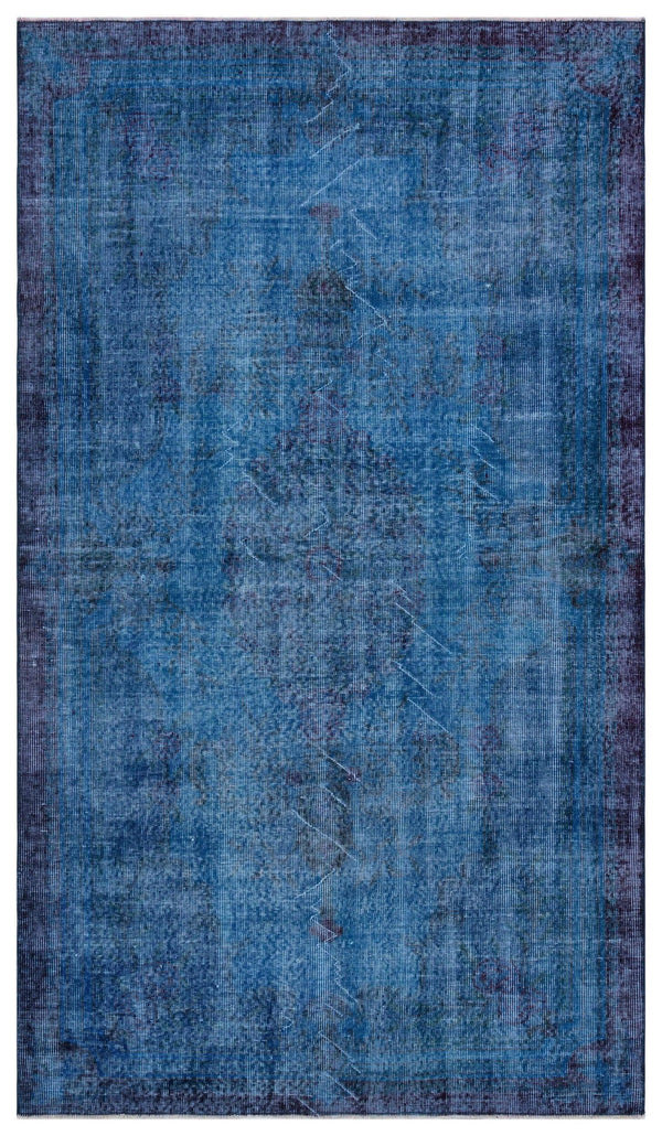 Mavi Anadolu Modern Yün Halı 146x257 - Özel Seri