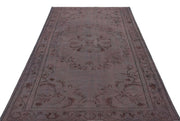 Bordo Anadolu Eskitme Klasik Yün Halı 153x246 - Özel Seri