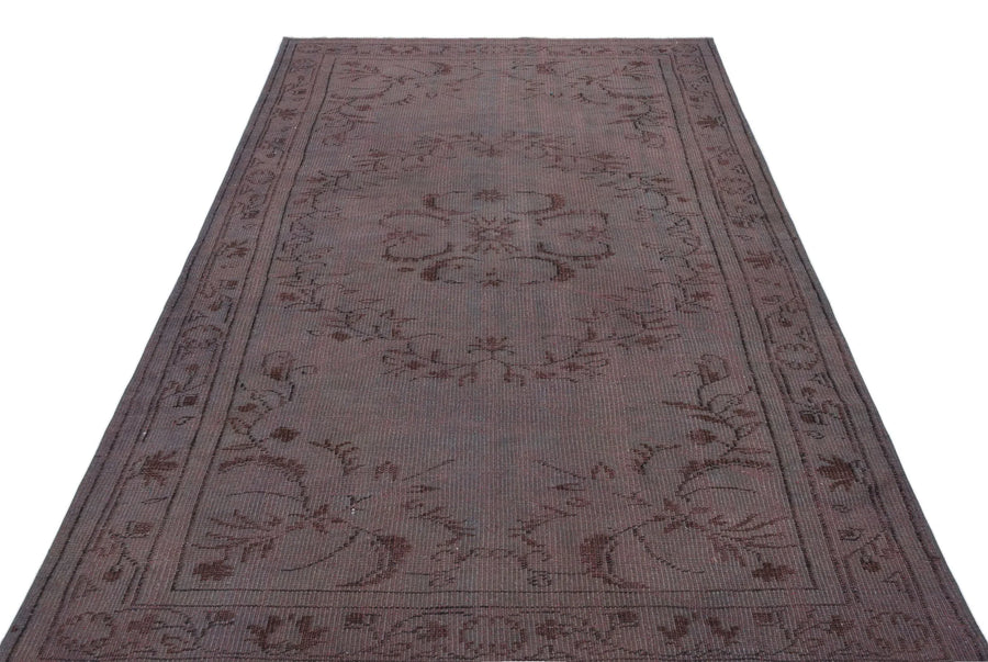 Bordo Anadolu Eskitme Klasik Yün Halı 153x246 - Özel Seri