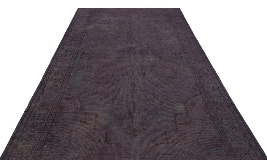 Gri Anadolu Eskitme Klasik Yün Halı 185x305 - Özel Seri