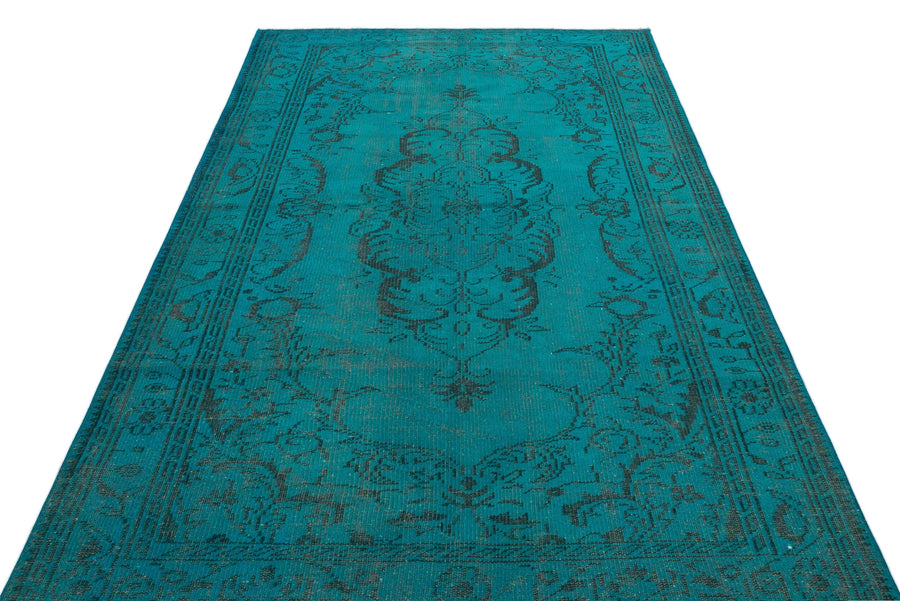 Gri Siyah Bohem Eskitme Yün Halı 156x263
