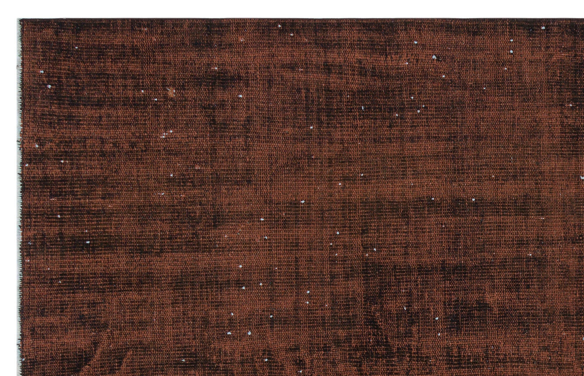 Atina Kahverengi Eskitme Yün El Dokuma Halısı 157 x 254 Apex Unique