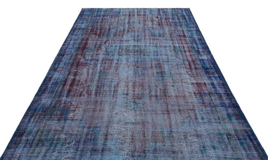 Mavi Anadolu Klasik Modern Yün Halı 187x304 - Özel Seri