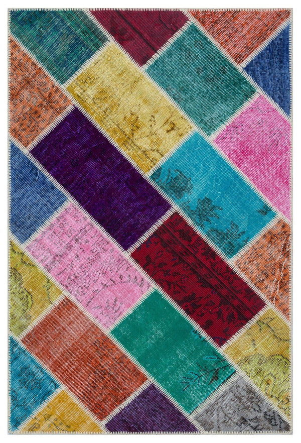 Bej Anadolu Geometrik Modern Yün Halı 120x180 - Özel Seri