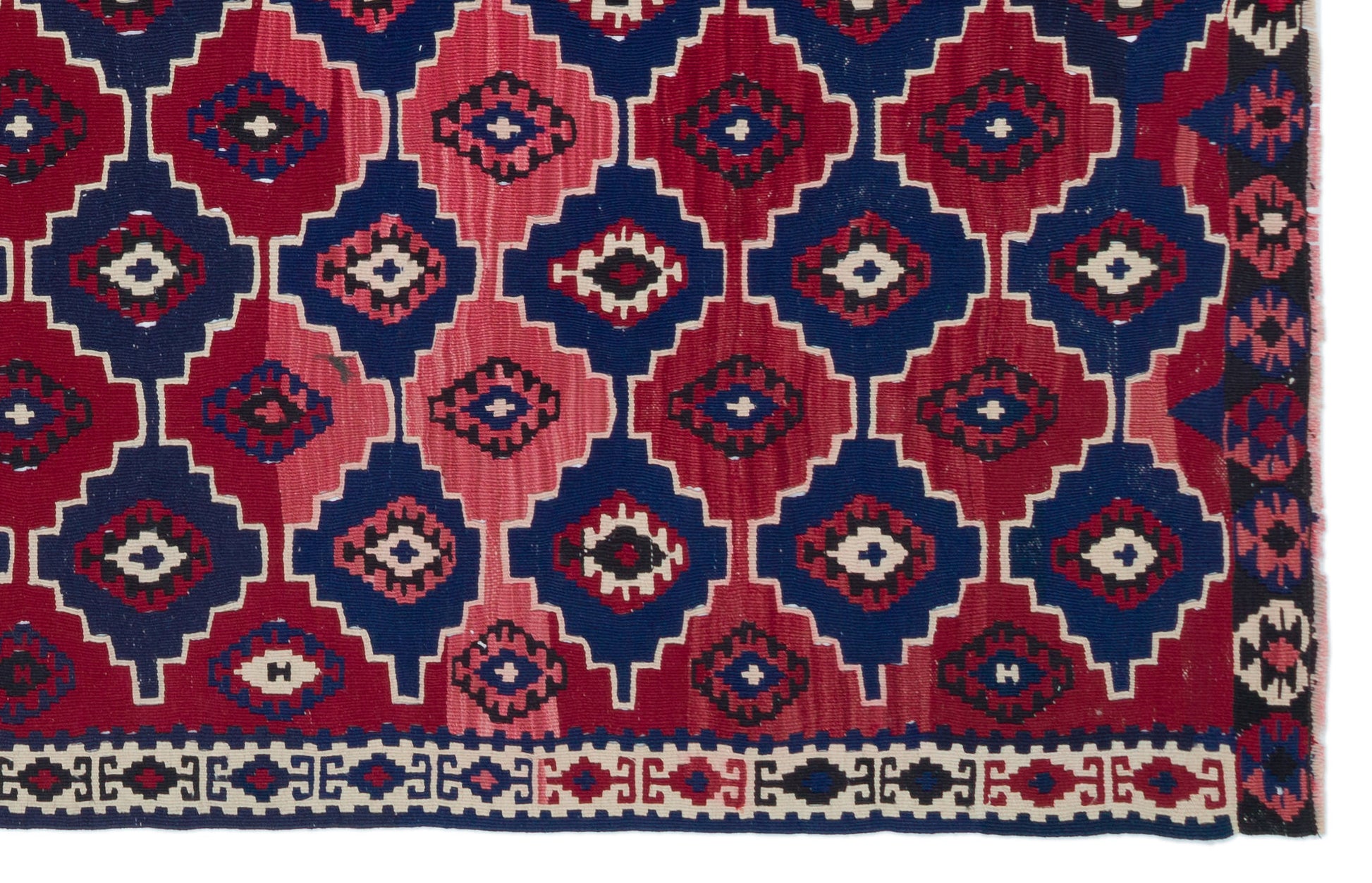 Kavala Kırmızı Klasik Yün El Dokuma Halısı 129 x 210 Apex Unique