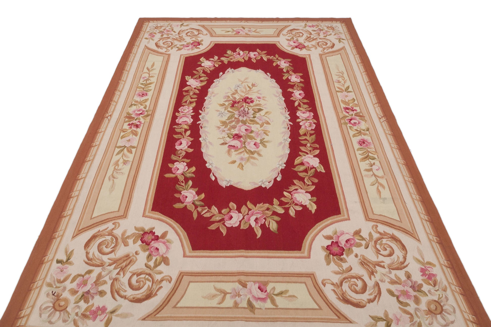 Kavala Kırmızı Klasik Yün El Dokuma Halısı 153 x 246 Apex Unique