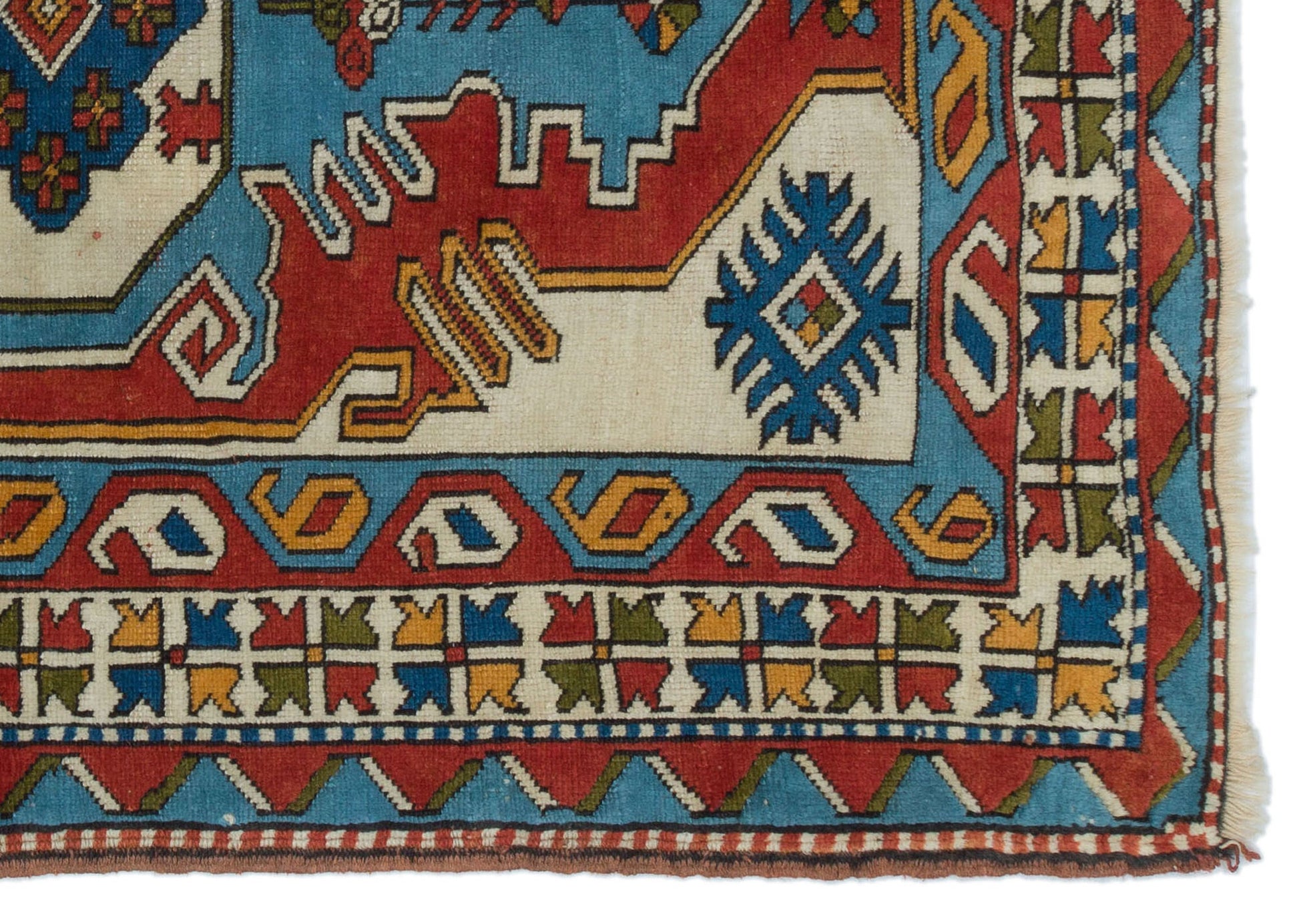 Kavala Kırmızı Klasik Yün El Dokuma Halısı 127 x 175 Apex Unique