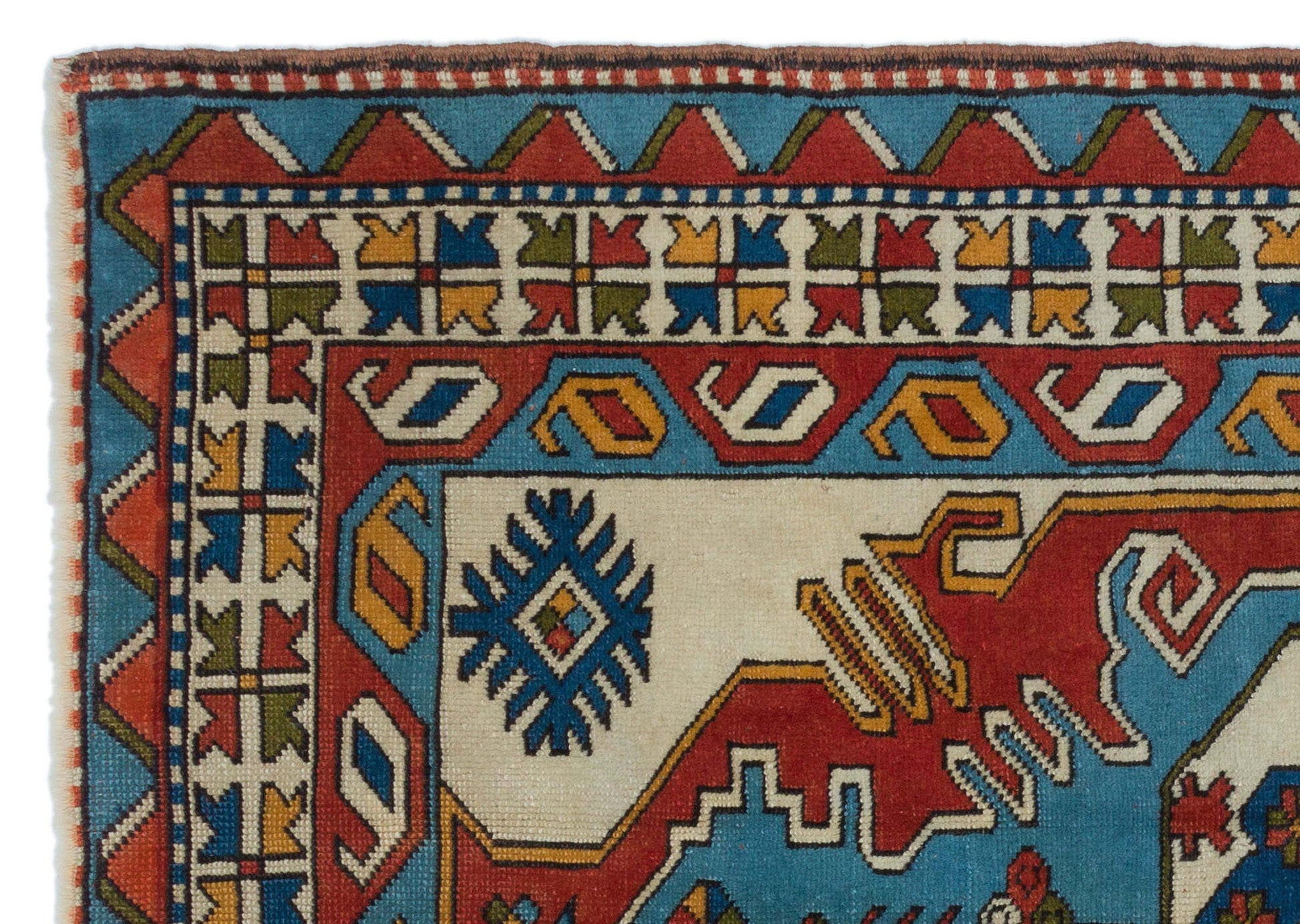 Kavala Kırmızı Klasik Yün El Dokuma Halısı 127 x 175 Apex Unique