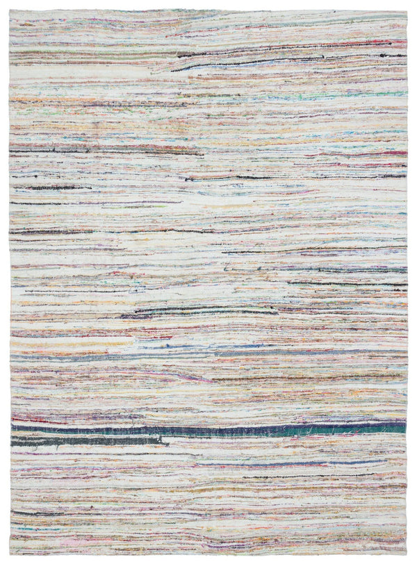 Bej Bohem Modern Yün Halı 206x280