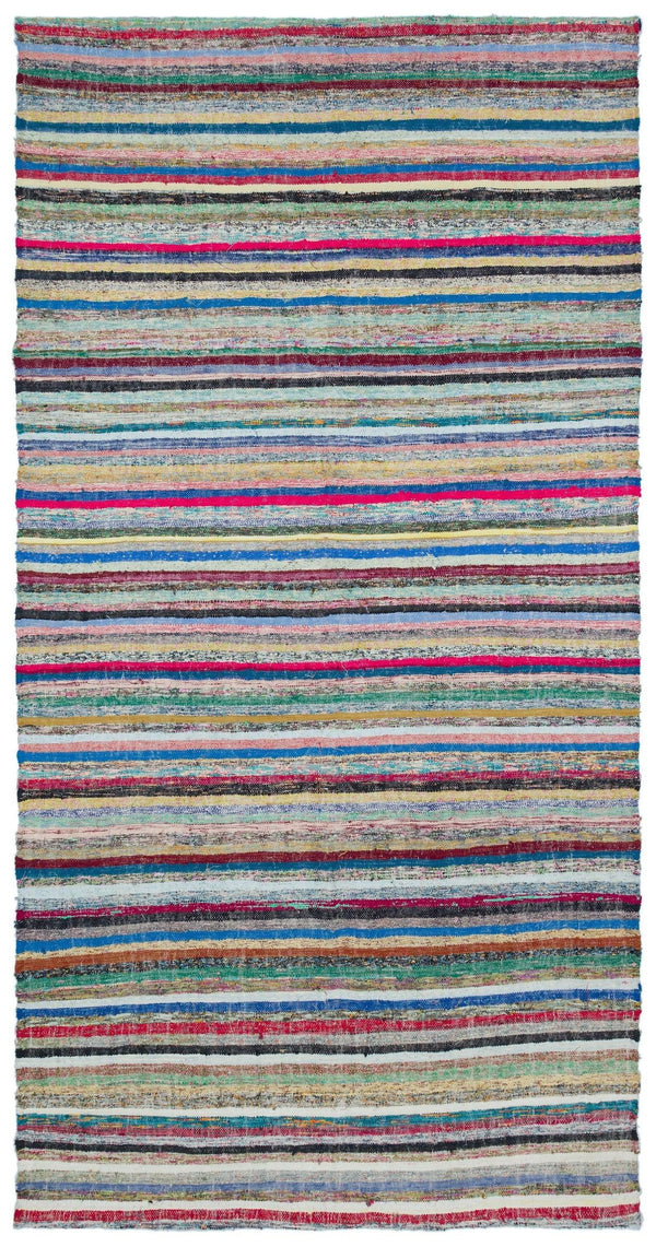 Bej Bohem Geometrik Yün Halı 165x320