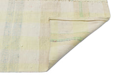 Girit Bej Çizgili Yün El Dokuma Halısı 154 x 324 Apex Unique