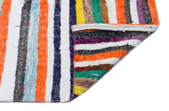 Girit Bej Çizgili Yün El Dokuma Halısı 171 x 270 Apex Unique