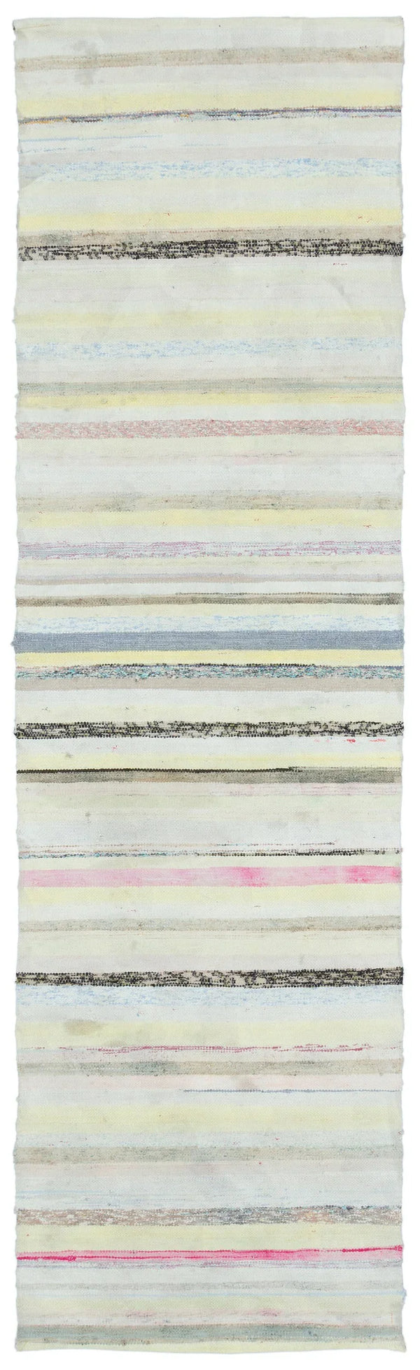 Bej Bohem Modern Yün Halı 77x267