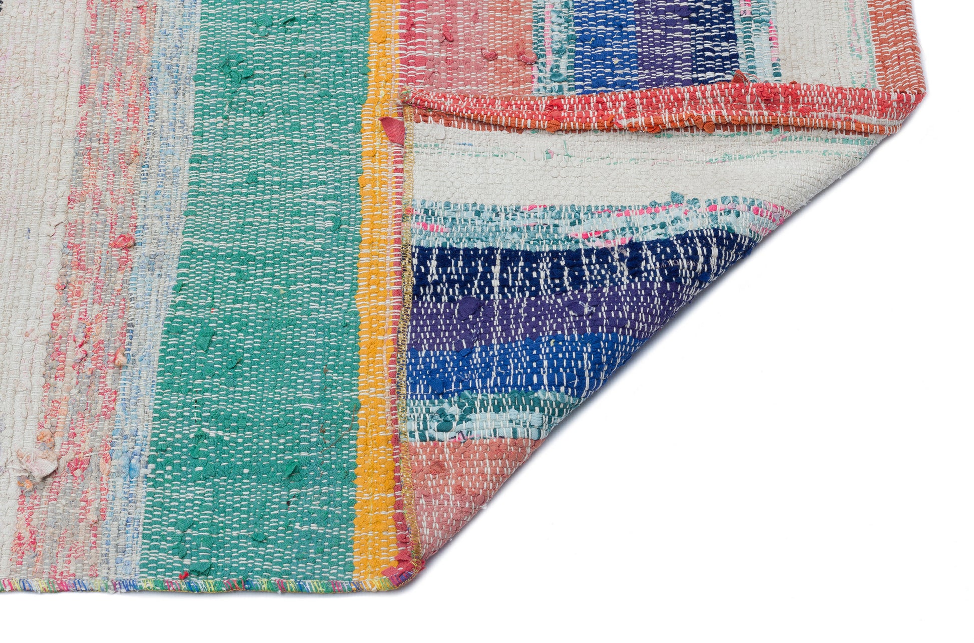 Girit Bej Çizgili Yün El Dokuma Halısı 172 x 234 Apex Unique