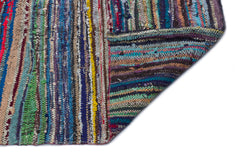 Girit Bej Çizgili Yün El Dokuma Halısı 168 x 330 Apex Unique