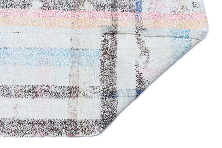 Bej Bohem Modern Yün Halı 92x205