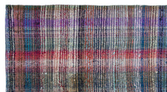 Girit Bej Çizgili Yün El Dokuma Halısı 164 x 293 Apex Unique