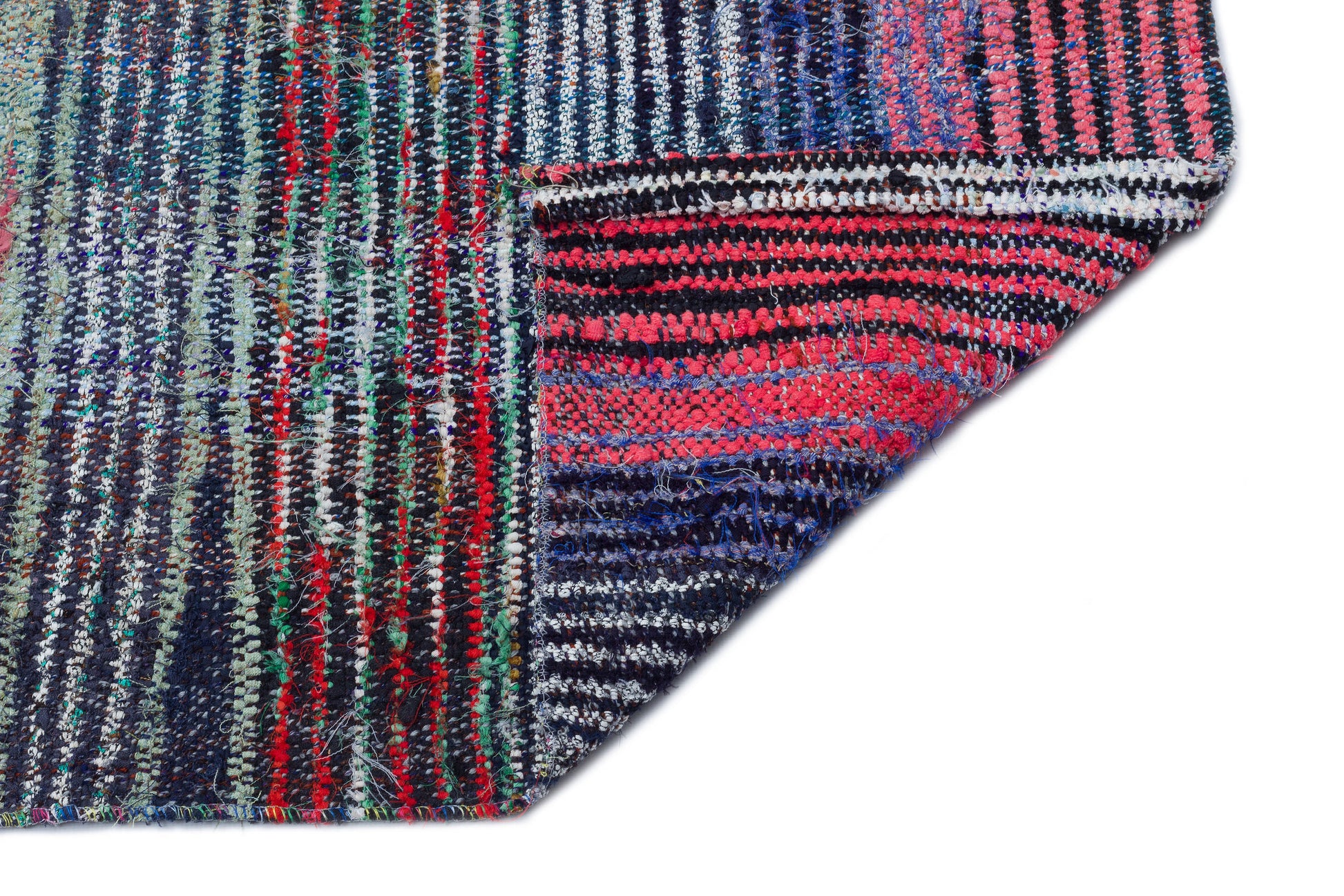 Girit Bej Çizgili Yün El Dokuma Halısı 130 x 378 Apex Unique