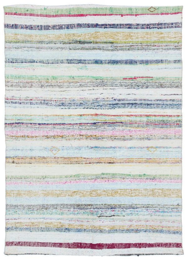 Bej Bohem Modern Yün Halı 138x192