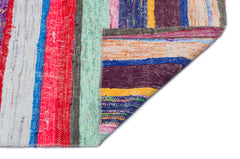 Girit Bej Çizgili Yün El Dokuma Halısı 163 x 310 Apex Unique