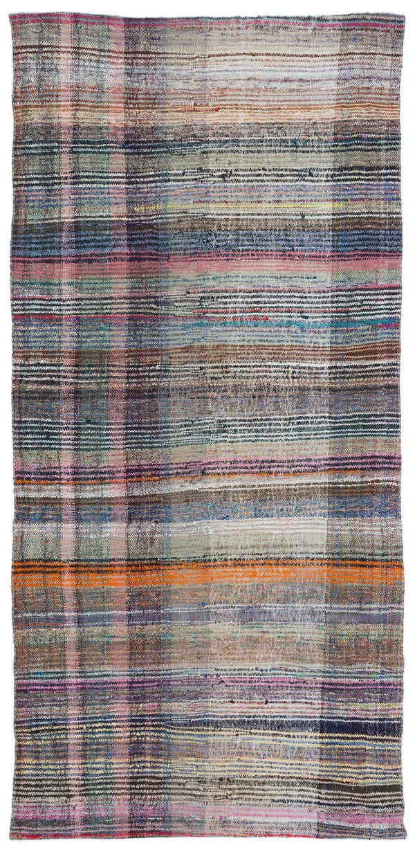 Bej Bohem Modern Yün Halı 151x316