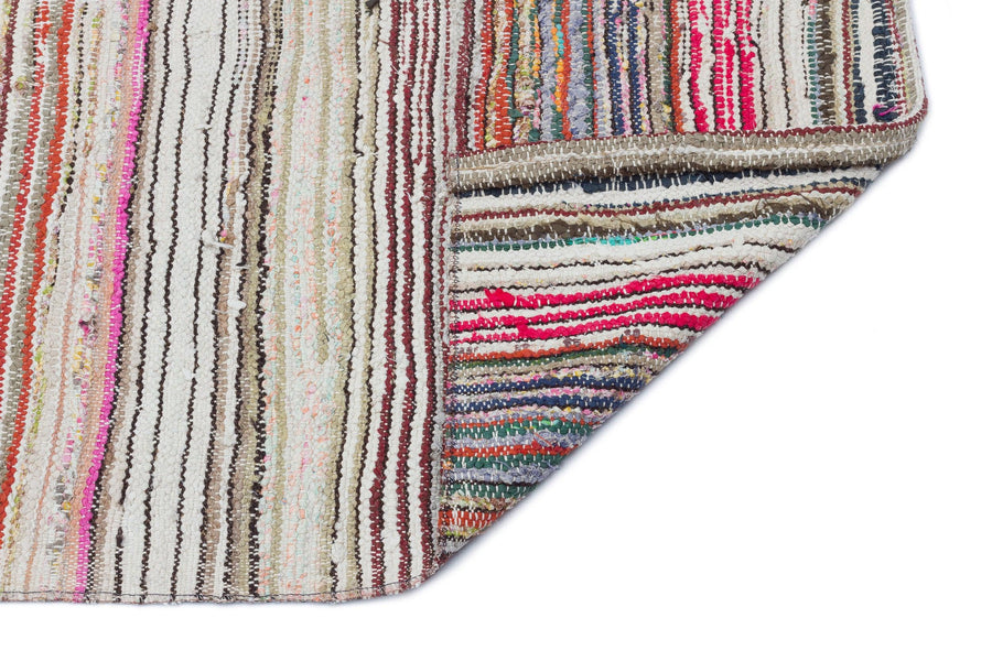 Bej Bohem Modern Yün Halı 65x304