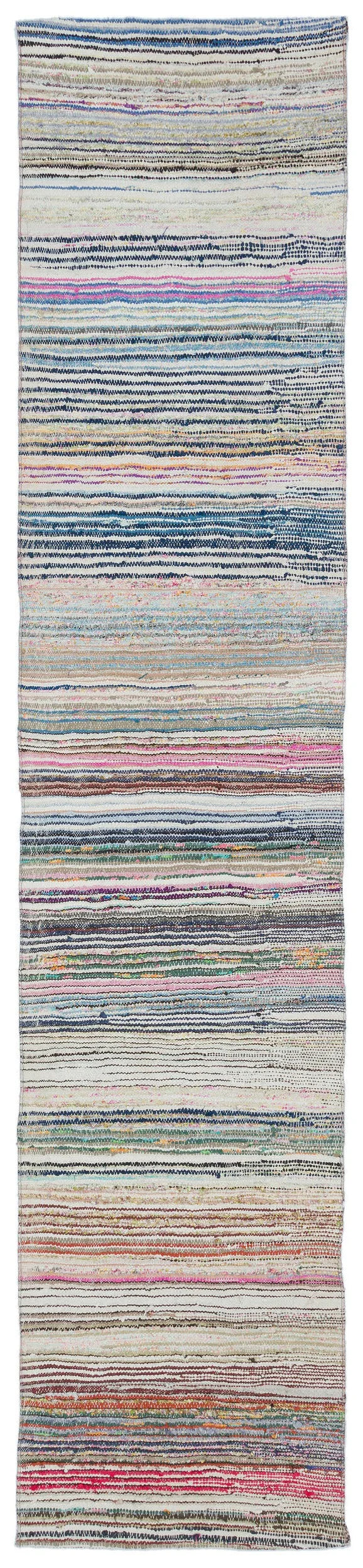 Bej Bohem Modern Yün Halı 65x304