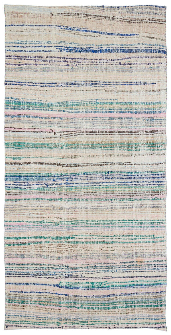 Bej Bohem Modern Yün Halı 158x306