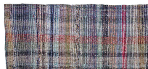 Girit Bej Çizgili Yün El Dokuma Halısı 155 x 340 Apex Unique