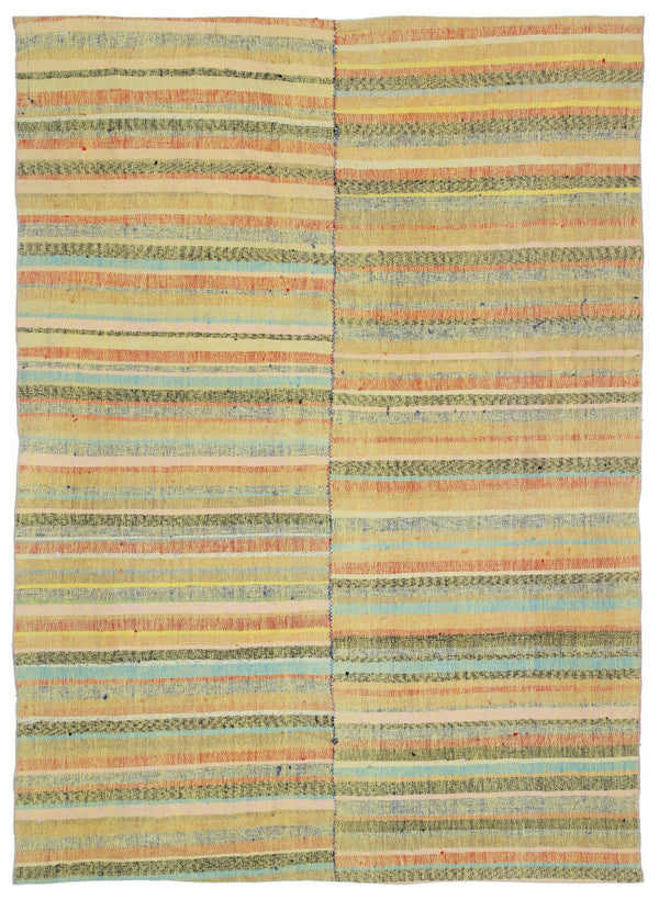 Bej Anadolu Bohem Modern Yün Halı 178x250 - Özel Seri