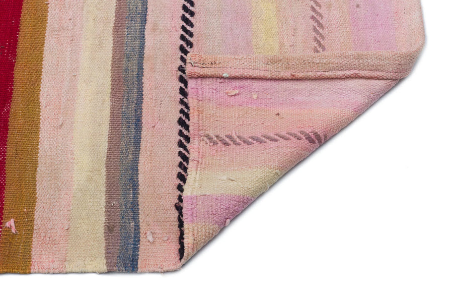 Bej Anadolu Bohem Geometrik Yün Halı 170x265 - Özel Seri