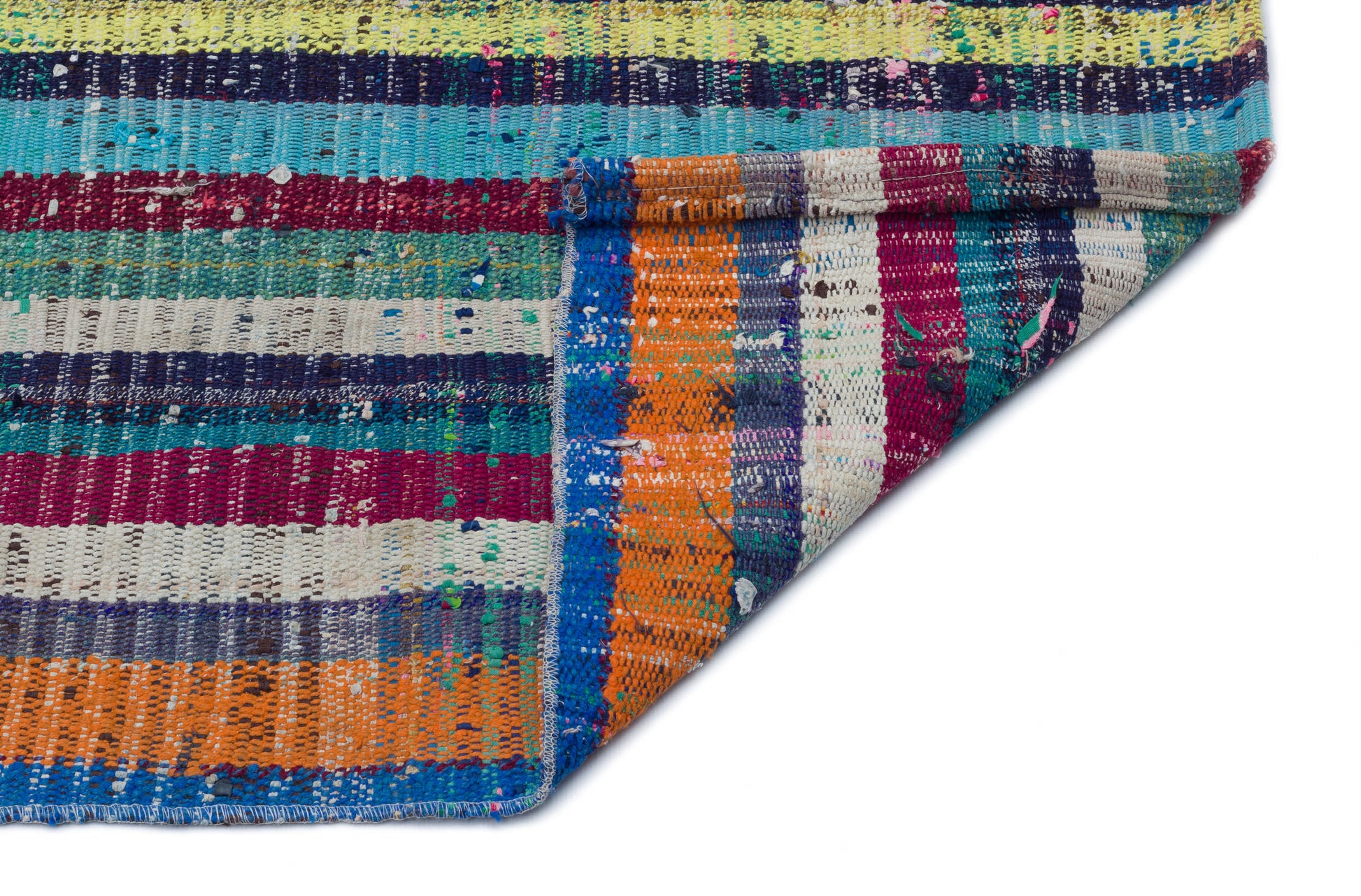 Girit Bej Çizgili Yün El Dokuma Halısı 093 x 317 Apex Unique