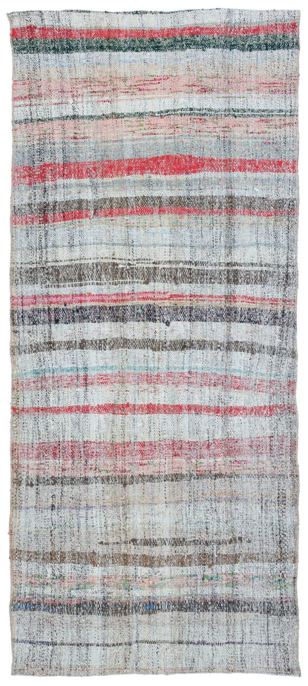 Bej Anadolu Bohem Modern Yün Halı 107x243 - Özel Seri