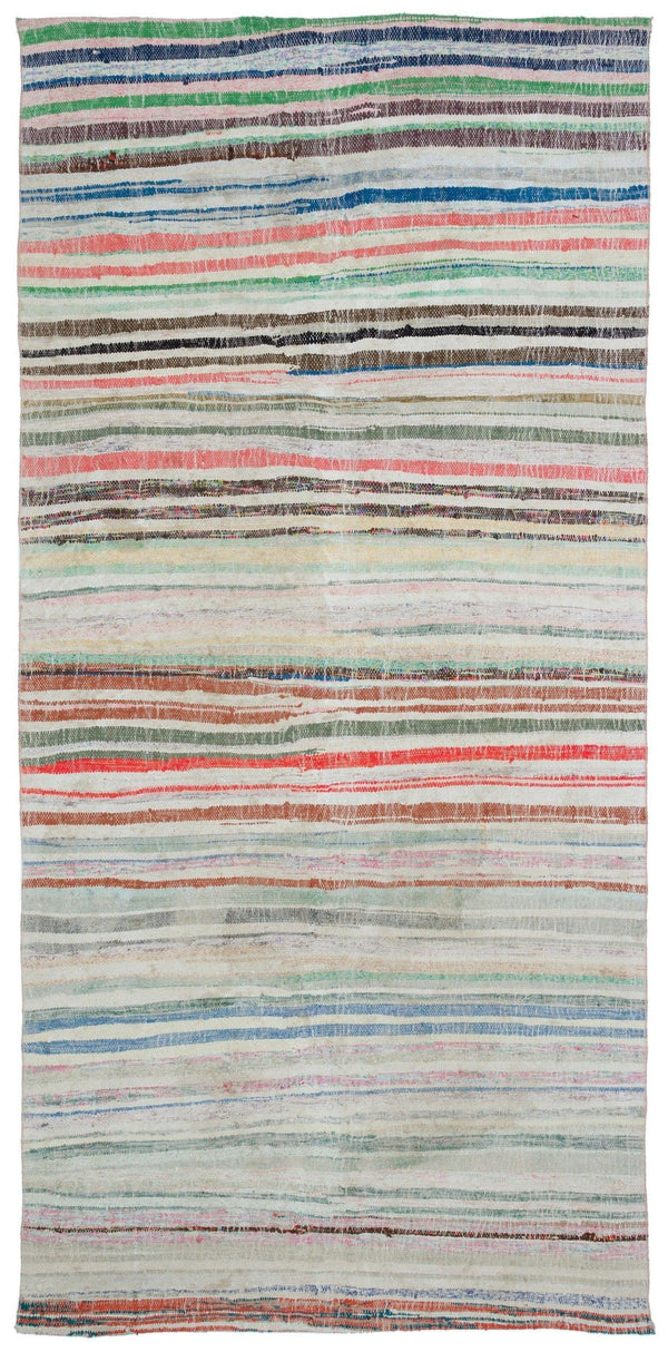 Bej Anadolu Bohem Modern Yün Halı 161x331 - Özel Seri