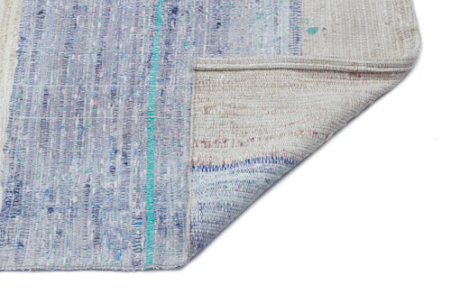 Girit Bej Çizgili Yün El Dokuma Halısı 185 x 276 Apex Unique