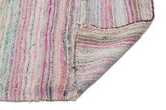 Girit Bej Çizgili Yün El Dokuma Halısı 174 x 272 Apex Unique