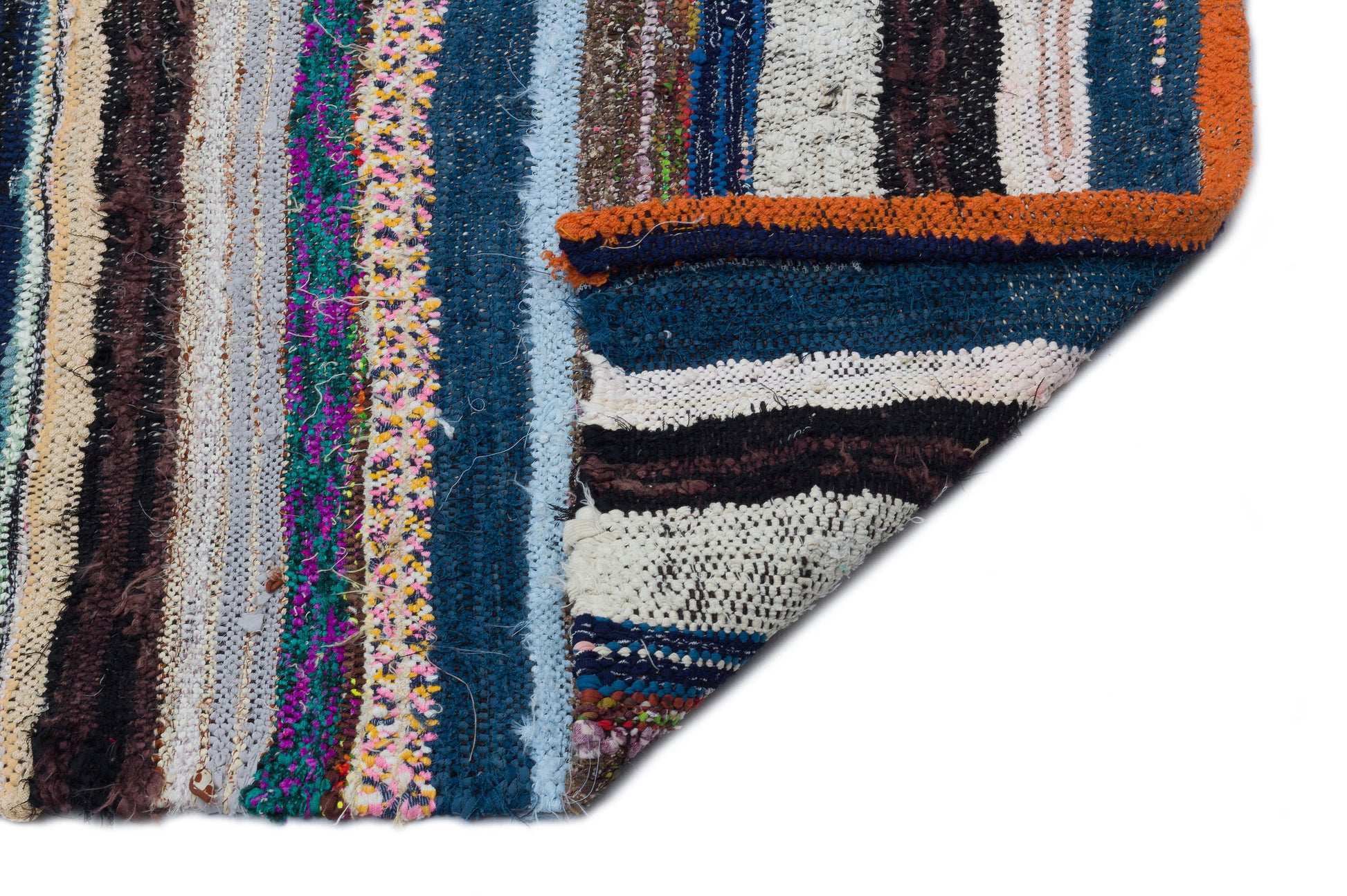 Girit Bej Çizgili Yün El Dokuma Halısı 175 x 230 Apex Unique