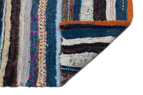 Girit Bej Çizgili Yün El Dokuma Halısı 175 x 230 Apex Unique