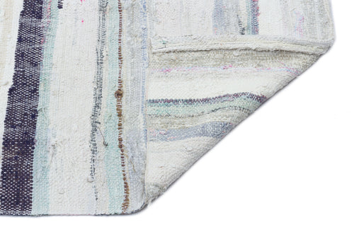 Girit Bej Çizgili Yün El Dokuma Halısı 178 x 257 Apex Unique