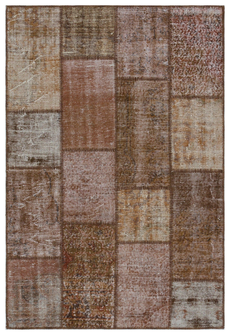 Bej Krem Anadolu Vintage Yün Halı 122x179 - Özel Seri