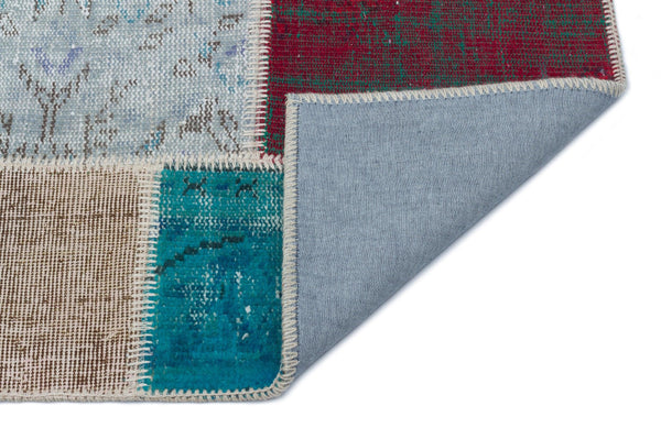 Bej Vintage Yün Halı 80x150
