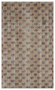 Atina Kahverengi Geometrik Yün El Dokuma Halısı 160 x 265 Apex Unique