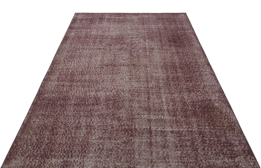 Bej Bordo Anadolu Eskitme Klasik Yün Halı 155x243 - Özel Seri