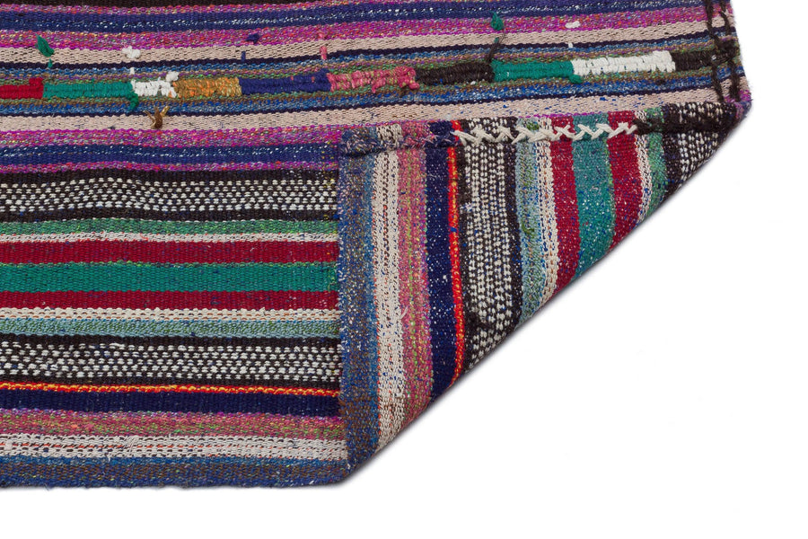 Yeşil Anadolu Bohem Geometrik Yün Halı 178x224 - Özel Seri