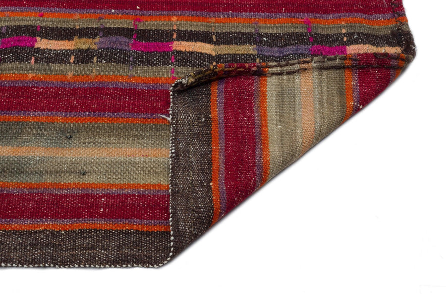 Bej Anadolu Bohem Geometrik Yün Halı 164x240 - Özel Seri