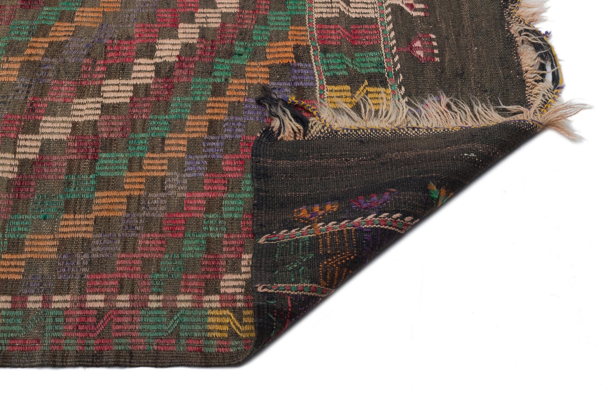 Girit Bej Çizgili Yün El Dokuma Halısı 158 x 290 Apex Unique